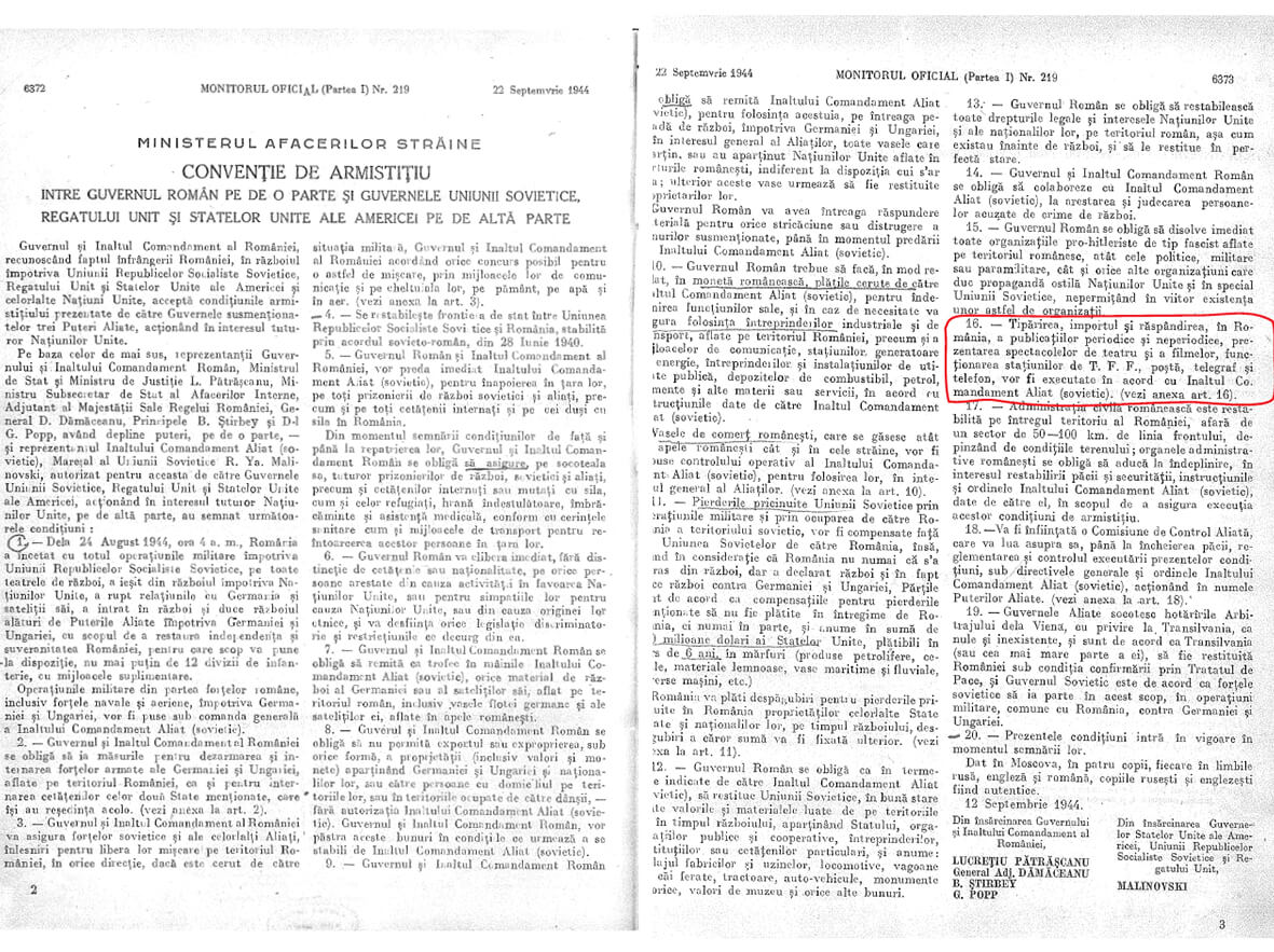 15. 1944 - Conventia-de-armistitiu